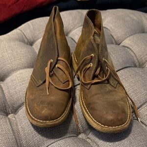 Women’s CLARKS Brown Leather Boots